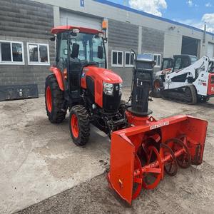Tracteur à roues Kubota L6060 4x4, 70 CV, moteur avancé, pompe, boîte de vitesses, roulement, conçu pour l'agriculture intensive, machine de qualité supérieure - Product Image 4