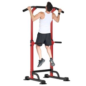 Stazione Multifunzione per Allenamento Domestico, Barra per Trazioni Regolabile, 10 Altezze, Capacità 400 LBS, Struttura in Acciaio - Product Image 2