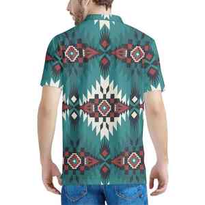 Camisa Polo Ligera para Hombre, Servicio de Sublimación OEM, Diseña Tu Propio Logotipo, Impresión Personalizada, Diseño Ligero y Perfecto para Hombre - Product Image 5