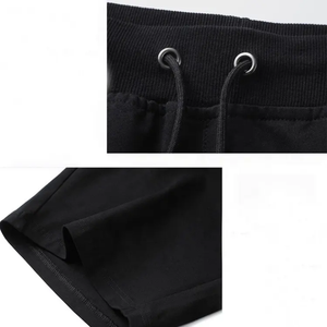 <b>Hot</b> Selling Silk Screen Printed Solid 100% Cotton Custom Men's Swimwear Board Shorts Swim Men's Hip Hop Streetwear Straight - Product Image 3