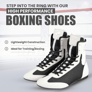 Chaussures de boxe Premium Comfort avec semelle anti-traces et confortables pour l'entraînement en salle - Product Image 2