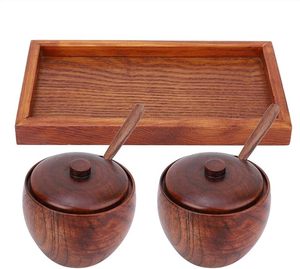 Premium Quality Wooden Container Wholesale Price Multipurpose <b>Storage</b> <b>Box</b> for Spices Dry Fruits and Kitchen Use From India - Product Image 4