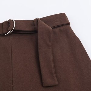<b>Mens</b> wide leg Pu leather pants baggy style drawstring waist fashionable design modern streetwear casual outfit - Product Image 5