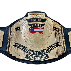 Ceinture de championnat de lutte poids lourd des États-Unis WCW, qualité supérieure, édition collector personnalisable, design exclusif - Product Image 2