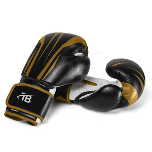 Professional Made Genuine Leather Adult Boxing Gloves with Moisture Wicking and <b>Hook</b> & Loop Closure Customizable for Training - Product Image 2