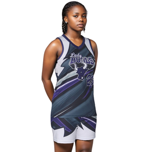 Camiseta de Baloncesto Reversible de Doble Malla para Mujer, Chaleco de Entrenamiento Femenino de Doble Uso, Ropa Deportiva con Sublimación de Color Personalizado - Product Image 3