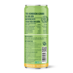 Bebida Estilo Kombucha de Melón y Piña al por Mayor, Fabricante de Marca Privada OEM Personalizada - Product Image 2