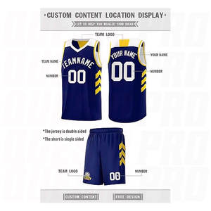 Maillot de basket-ball unisexe à col en V, combinaison de couleurs personnalisée, designs d'uniformes de basket-ball universitaires, vêtements de sport de haute qualité, uniformes - Product Image 4