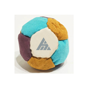 Haadis International HI-HSB-0011 Footbag Hacky Sack avec logo personnalisé, remplissage de sable/perles de plastique, vente en gros, daim synthétique - Product Image 6