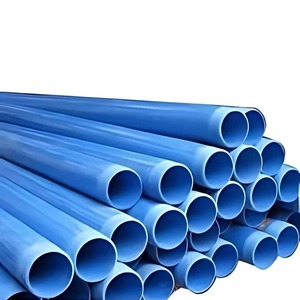 Tuyau d'extrusion d'eau souterraine robuste de classe CS Plain End IS 4985, qualité industrielle, tuyau de gaine UPVC rond de 200 mm, longueur de 6 mètres - Product Image 5