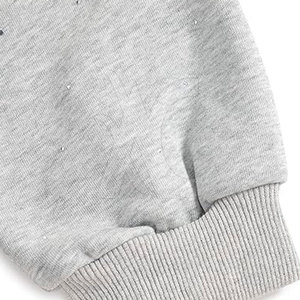 Sudadera ligera básica de algodón mezclado con pedrería, la combinación perfecta de comodidad y moda para uso casual. - Product Image 6