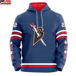 เสื้อฮู้ดฮอกกี้น้ำแข็งราคาถูกจากสหรัฐอเมริกา เสื้อฮู้ดกีฬาแบบกำหนดเองได้ น้ำหนักเบา อุ่นสบาย สำหรับฮอกกี้น้ำแข็ง รับสั่งซื้อจำนวนมากจากผู้ผลิต - Product Image 1