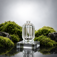 Flacon de parfum personnalisé 50 ml, forme unique, impression de logo sur le flacon, couleur personnalisable, base épaisse