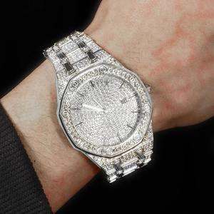 Reloj de Diamantes Moissanite de Estilo Japonés Premium, Resistente al Agua, Luminoso, para Deportes y Viajes, Disponible al Mejor Precio - Product Image 3