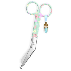 กรรไกรตัดผ้าพันแผล Lister ขนาด 5.5 นิ้ว ผลิตจากสแตนเลสสตีล สำหรับการผ่าตัดและทางการแพทย์  ได้รับการรับรองมาตรฐาน MOL ปรับขนาดได้ เคลือบด้วยกระดาษ - Product Image 1