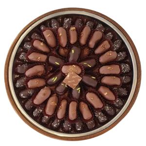 Soporte de pastel de concha de Capiz hecho a mano con incrustaciones de nácar, bandeja de servicio al por mayor de fábrica para decoración de Ramadán Eid - Product Image 3