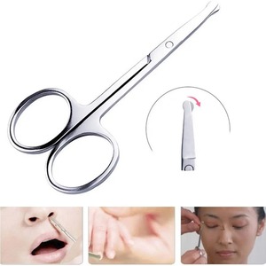 Ciseaux de précision en acier inoxydable pour sourcils, ongles, poils du nez et oreilles – Outil de beauté et de soin du visage - Product Image 5