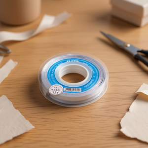 ริบบิ้นผ้าซาติน 0.6 ซม. 25 หลา สีเงิน แพลตต้า ดี 32 - Product Image 2