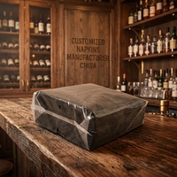 Maagdelijk pulp tissuepapier, 2-laags gevouwen, voor restaurants, cafés, hotels, catering, directe fabriekslevering, bulkverpakking, bedrukte restaurantpapieren servetten