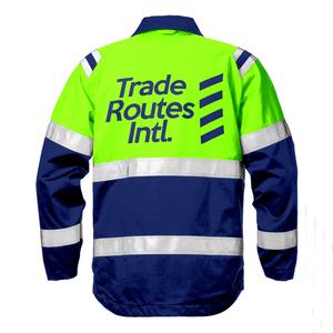 Chaquetas reflectantes de seguridad personalizables para trabajo industrial y de construcción para pedidos a granel - Product Image 2