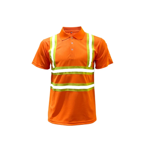 เสื้อโปโลแขนสั้นสะท้อนแสงสำหรับฤดูร้อน ขายดีที่สุด น้ำหนักเบา กันลม เหมาะสำหรับงานก่อสร้าง สำหรับผู้ชาย - Product Image 2