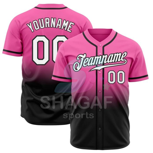 Maillot de baseball personnalisé de haute qualité pour les équipes sportives - Product Image 5