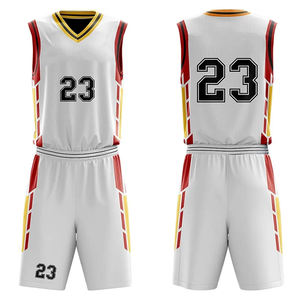 Uniforme de basket-ball de qualité supérieure pour hommes, uniforme de basket-ball personnalisé, uniforme de sport personnalisé, service OEM - Product Image 5