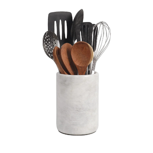 Decorative Marble Utensil Holders <b>for</b> Kitchen Multifunctional Spoon <b>Storage</b> Holder Modern Luxury Marble Crafts - Product Image 2