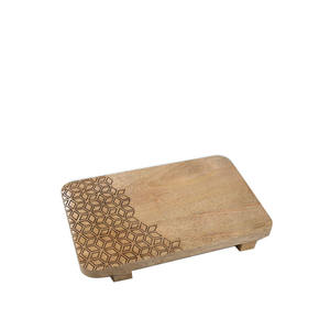 Juego de Quemadores de Incienso Geométricos de Madera, Incensario de Lujo con Caja de Almacenamiento Acrílica y Bandeja, Decoración Moderna para Mesa - Product Image 2