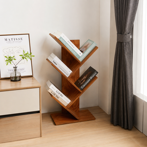 Modern Wooden Ladder <b>Shelf</b> 3-Tier Freestanding Bookcase Scandinavian Design Space Saving Living Room Furniture - Product Image 4