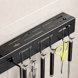 Modern Kitchen <b>Organizer</b> & Storage Rack, Wall <b>Shelves</b> for Bedroom, Stylish Home Accessories for Household Use - Product Image 4