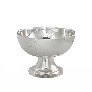Fancy Gold Metal Bowl with <b>Square</b> Base Durable Eco-Friendly Serving Dish Glam Decorative Tableware for Home Use Party Gifting - Product Image 2