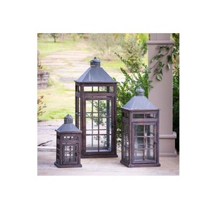 Farol de Madera Artesanal Personalizable para Decoración del Hogar Estilo Rústico, Bodas y Acción de Gracias - Product Image 3
