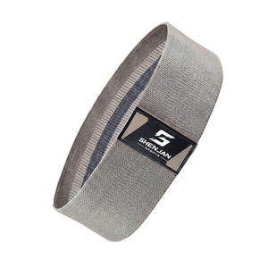 <b>Workout</b> <b>Bands</b> for Women Fitness OEM Custom Fabric Hip Circle Resistance <b>Bands</b> Non Slip Glute Activation Booty - Product Image 4