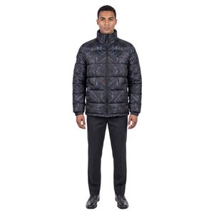 Chaquetas Acolchadas Impermeables y Cortavientos con Capucha y Logotipo Personalizado de Alta Calidad para Hombre, Diseño Nuevo, para Invierno y Actividades al Aire Libre, Venta al Por Mayor - Product Image 1