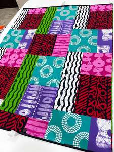 Wholesale Premium Custom African Wax Print Cotton Fabric Ankara Kitenge Logo Design OEM ODM Manufacturer Nigeria Ghana Kenya - Product Image 2