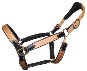 Cabestro de Doma Ecuestre Estilo Occidental e Inglés Hecho de Cuero Nylon y PP para Accesorios de Caballos - Product Image 1