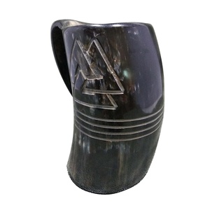 Calidad única hecha a mano vikingo servir cuerno taza Super marketing cuerno jarra hogar Hotel restaurante decoración caliente artículo de Navidad - Product Image 1