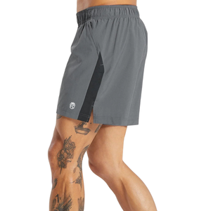 Pantalones Cortos Deportivos para Hombre, Ajustados, de 7 Pulgadas, Ligeros, para Entrenamiento, Running y Fitness, Color Gris - Product Image 3