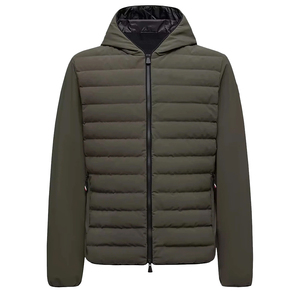 Chaqueta de Punto de Invierno para Hombre de Alta Calidad, Manga Larga, Talla Grande, con Cierre, Informal, con Logotipo Frontal y Capucha - Product Image 1
