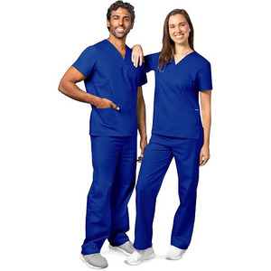 Uniformes Médicos Personalizados para Mujer, Poliéster, Rayón, Spandex, Mezclilla, para Doctoras y Enfermeras, Traje de Enfermería Cómodo para Hospital - Product Image 1