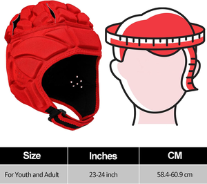 Breathable EVA Medium Size Soft Shell Helmet with 11-15 Air Vents Anti-Fog Visor-Lightweight Protection for Athletes (Unisex) - Product Image 3