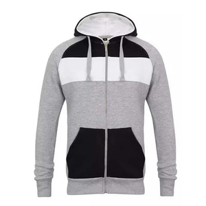 Chándal Deportivo para Hombre con Capucha y Cremallera Completa, Informal, para Otoño, Transpirable, de Poliéster, Corte Regular, con Bolsillos Laterales - Product Image 1