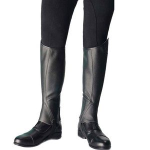 Wholesale High Quality Men Leather Half <b>Chaps</b> Customized Logo Printing Cheap Price Leather Half <b>Chaps</b> - Product Image 4