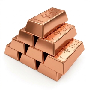 High Purity Copper Ingot 99.99% Electrolytic Copper Metal Ingot refined copper <b>raw</b> <b>material</b> Bulk Supply Factory Price MOQ 5MT - Product Image 3
