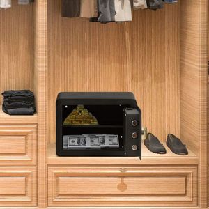 Cassaforte di Sicurezza da 0,5 Piedi Cubici con Tastierino e Serrature ad Alta Sicurezza - Product Image 4