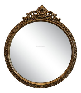 Miroir mural en métal au Design Antique, décoration indienne pour l'intérieur, du salon, décoration murale de finition peinte, miroir mural - Product Image 5