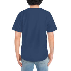 เสื้อเบสบอลชายแบบใหม่ เสื้อยืดครอปผู้ชาย สไตล์ใหม่ล่าสุด เสื้อยืดแห้งเร็วสำหรับผู้ชาย ผู้ผลิตเสื้อเบสบอลชายคุณภาพดี - Product Image 2