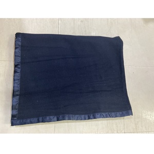 Export Quality Indian Navy Style Wool <b>Blanket</b> Premium <b>Heavy</b> Warm <b>Blanket</b> for Winter Camping and Outdoor Use Available For Sale - Product Image 1