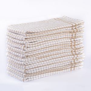Customise Cotton Kitchen <b>Towels</b> Rectangle Woven Eco Friendly Disposable Compressed Home Use Machine Wash Popcorn Terry - Product Image 1
